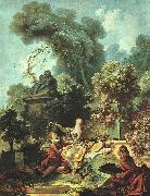 Jean-Honore Fragonard, The Lover Crowned